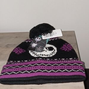 Nightmare Before Christmas Knit Hat New